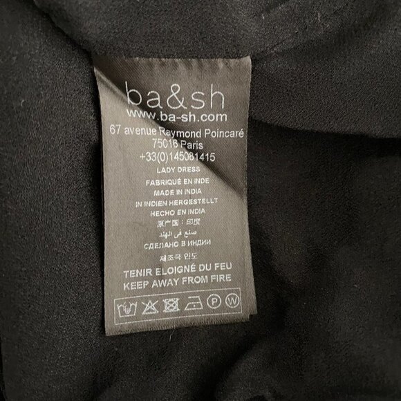 Ba&sh Becky Lady Mini Dress Medium Printed Printed Viscose Boho‎ DR-1336 - Picture 9 of 13